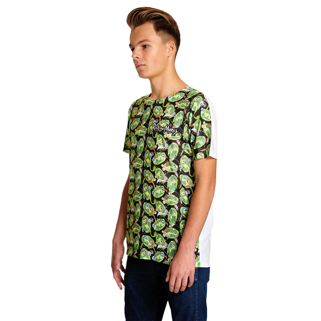 Produktbild Rick and Morty - Portal Invasion T-Shirt