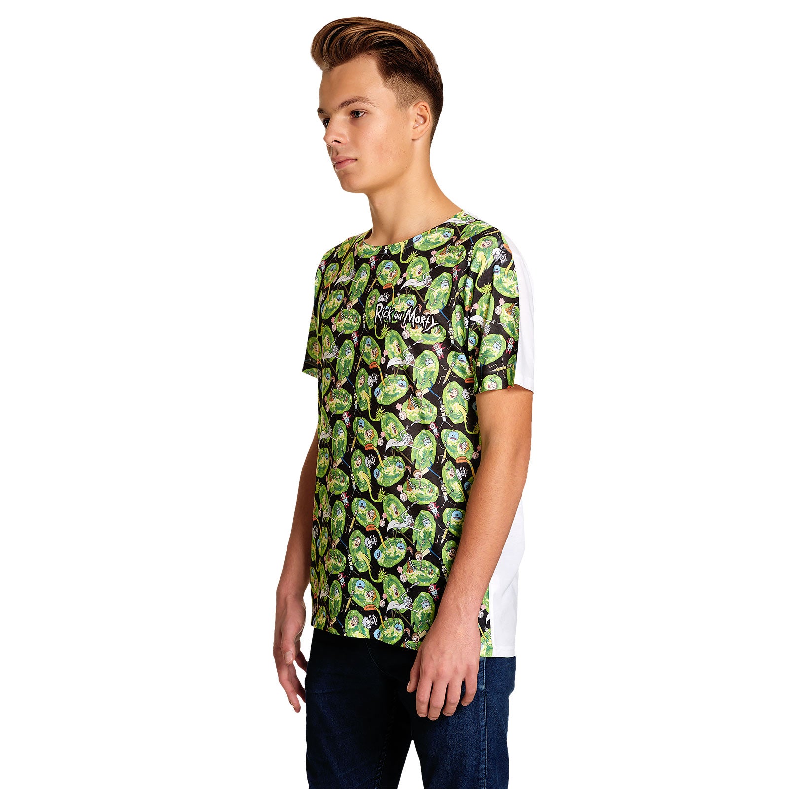 Produktbild Rick and Morty - Portal Invasion T-Shirt