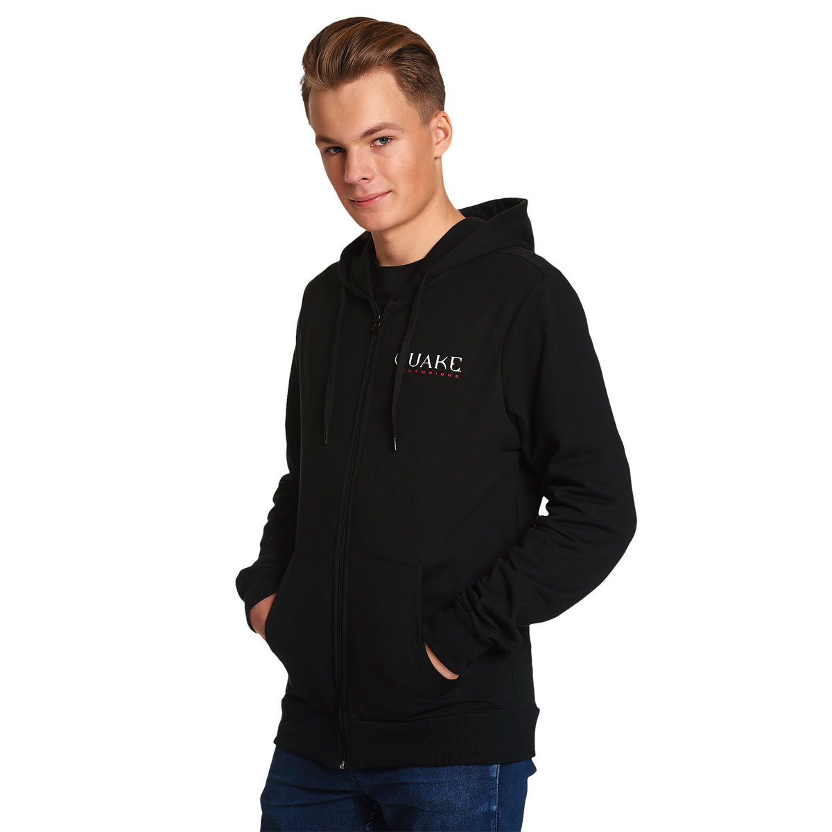Produktbild Quake - Logojacka svart