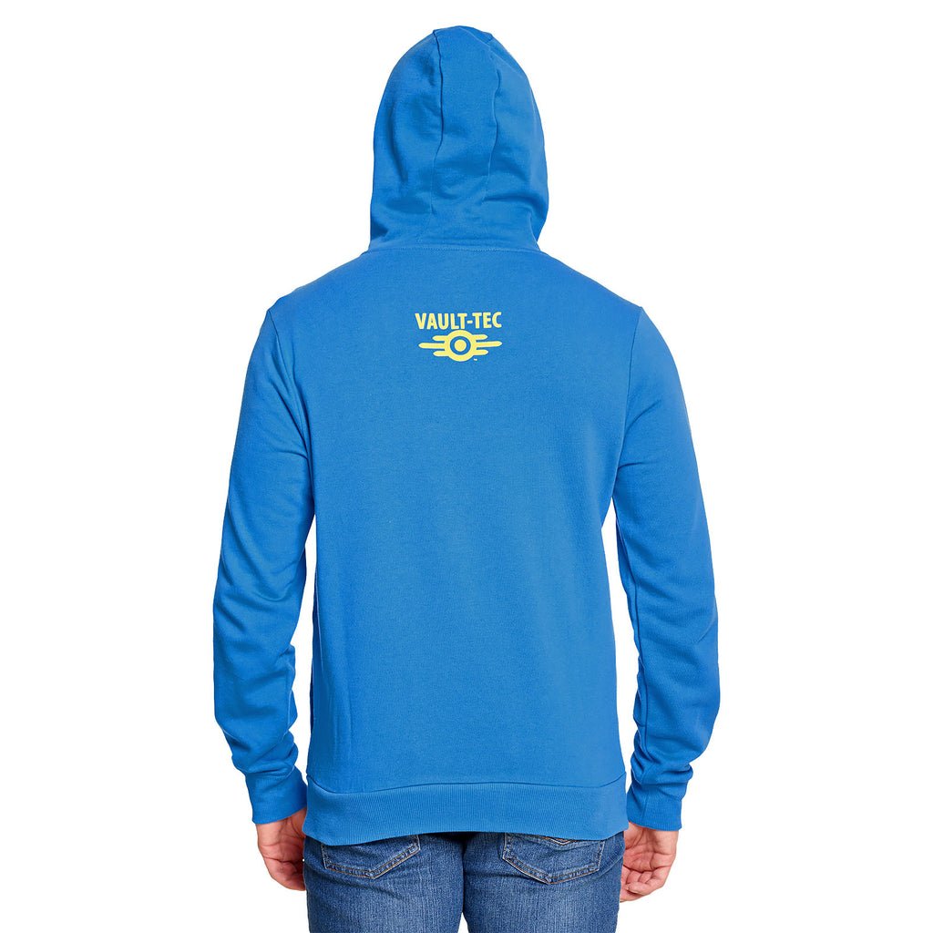 Produktbild Fallout - Vault Boy blå huvtröja