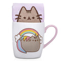 Produktbild Pusheen - Regnbågsstrumpor och mugg