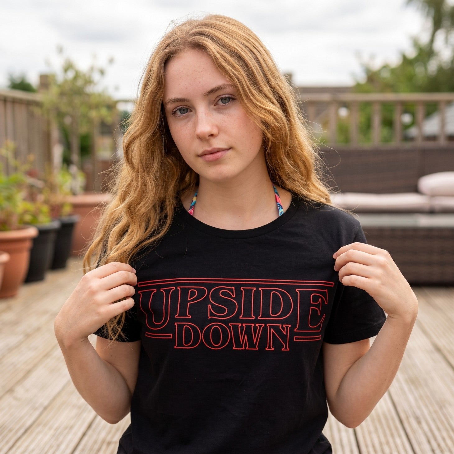 Produktbild Upside Down T-shirt svart