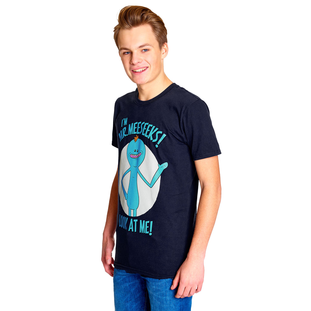 Produktbild Rick and Morty - Mr. Meeseeks T-Shirt blå