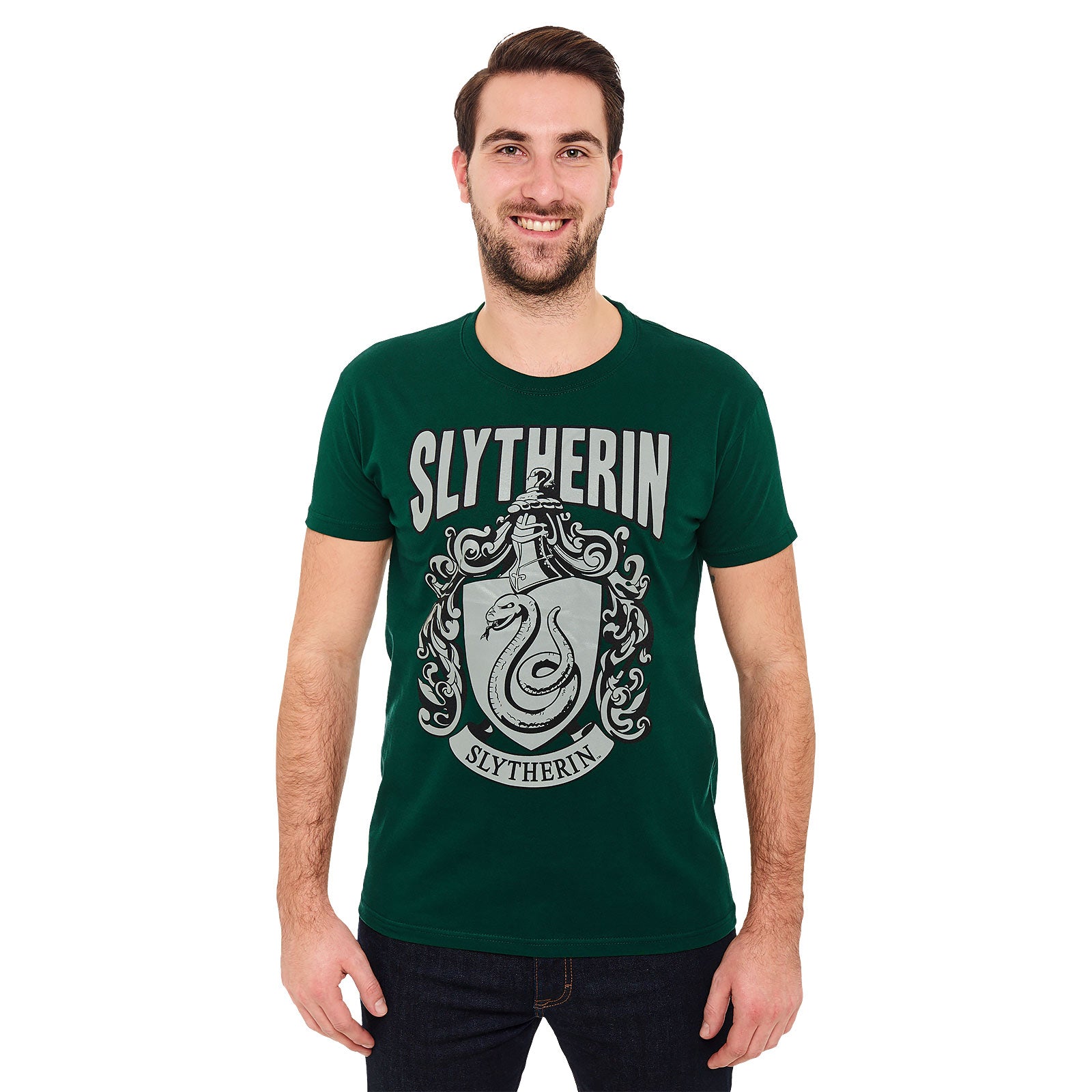 Produktbild Harry Potter - Slytherin-emblem T-shirt grön