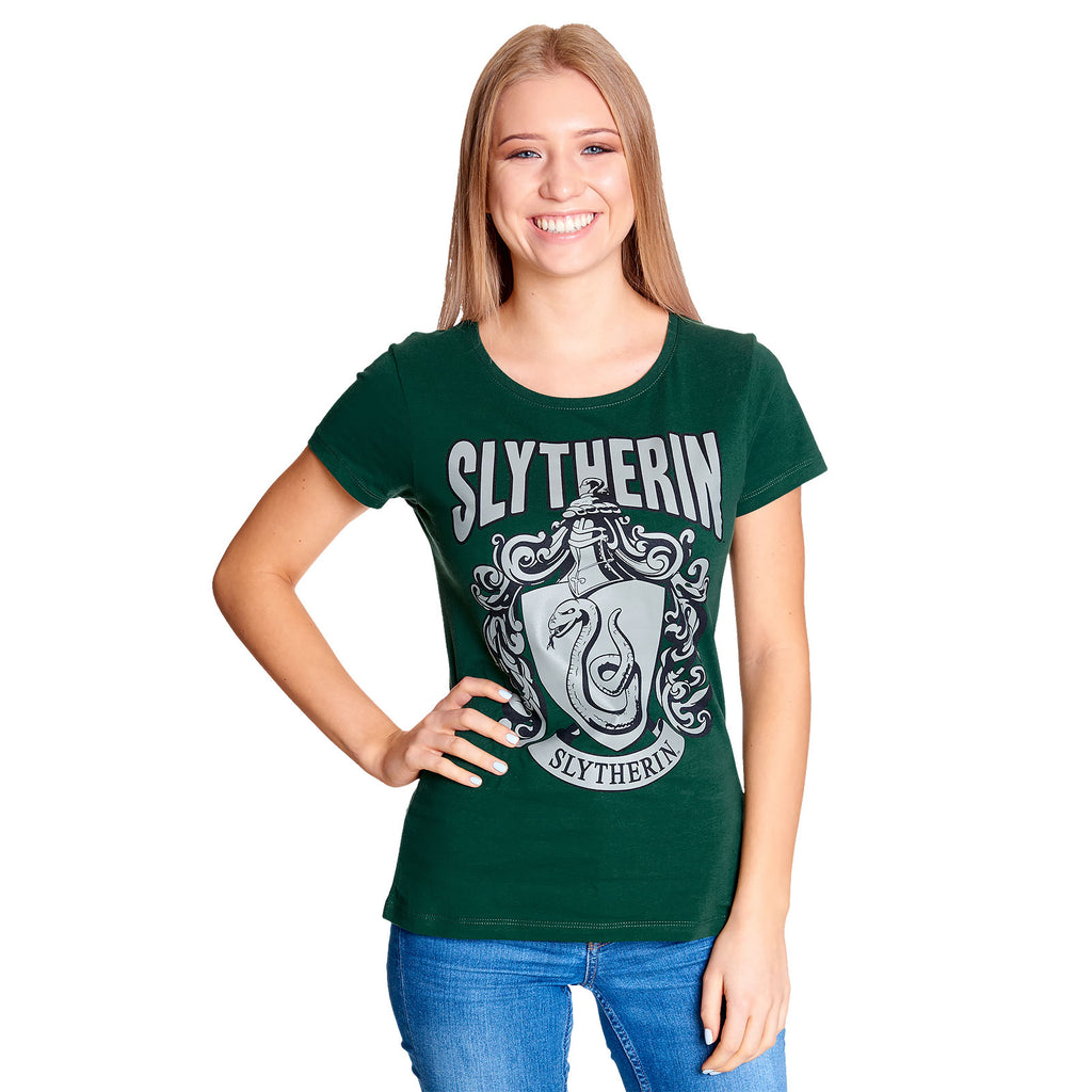 Produktbild Harry Potter - Slytherin Emblem T-shirt Dam grön