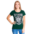 Produktbild Harry Potter - Slytherin Emblem T-shirt Dam grön