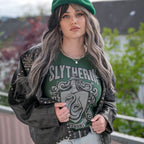 Produktbild Harry Potter - Slytherin Emblem T-shirt Dam grön