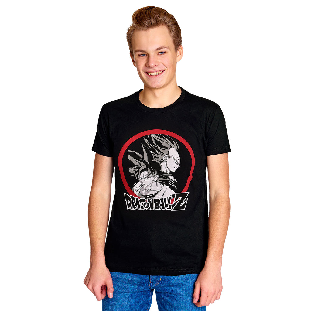 Produktbild Dragon Ball Z - Goku vs Vegeta T-shirt svart