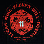 Produktbild Eleven Dice T-shirt för Stranger Things-fans