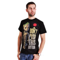 Produktbild Guardians of the Galaxy - Groot Button T-Shirt svart