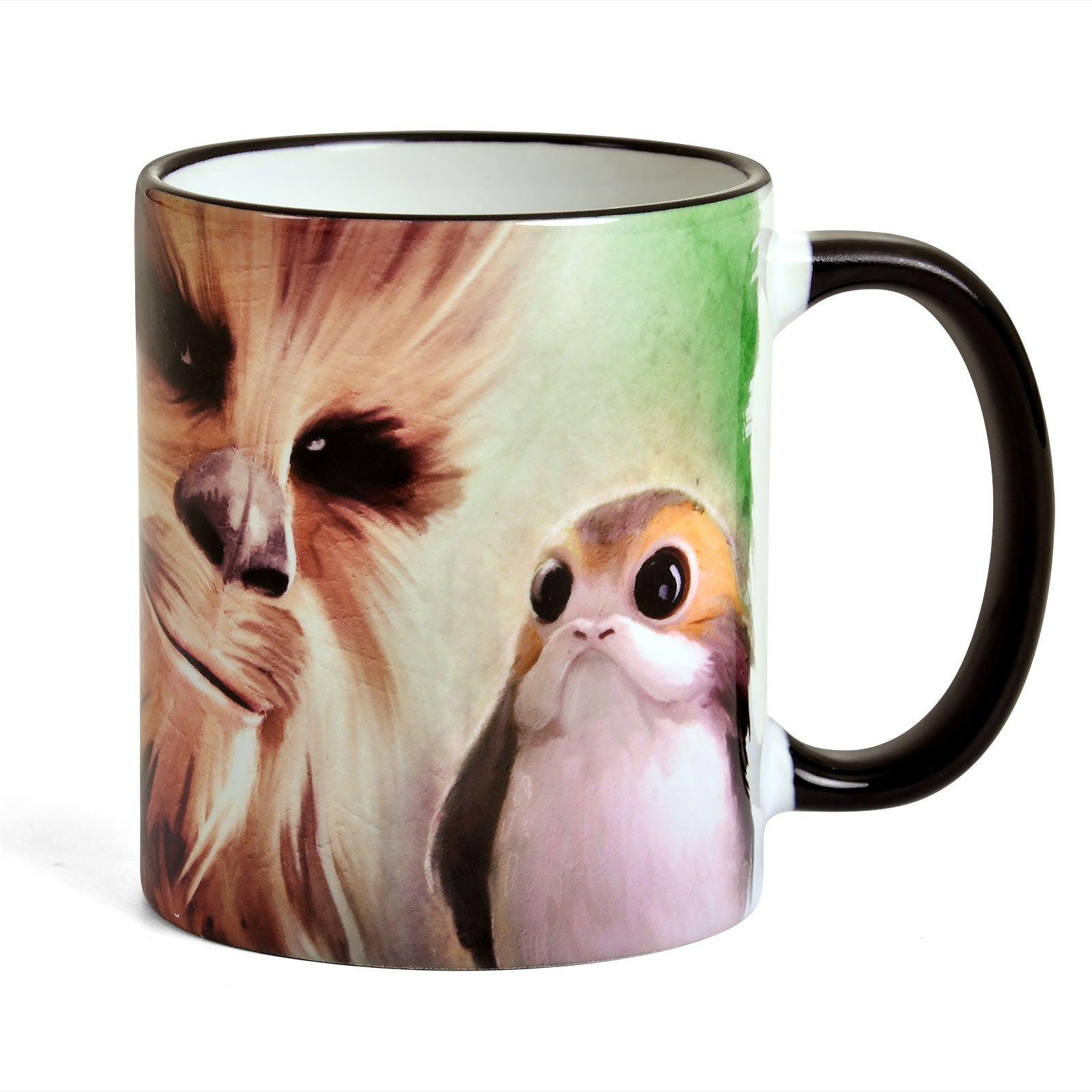 Produktbild Star Wars - Mugg med Porgs och Chewie