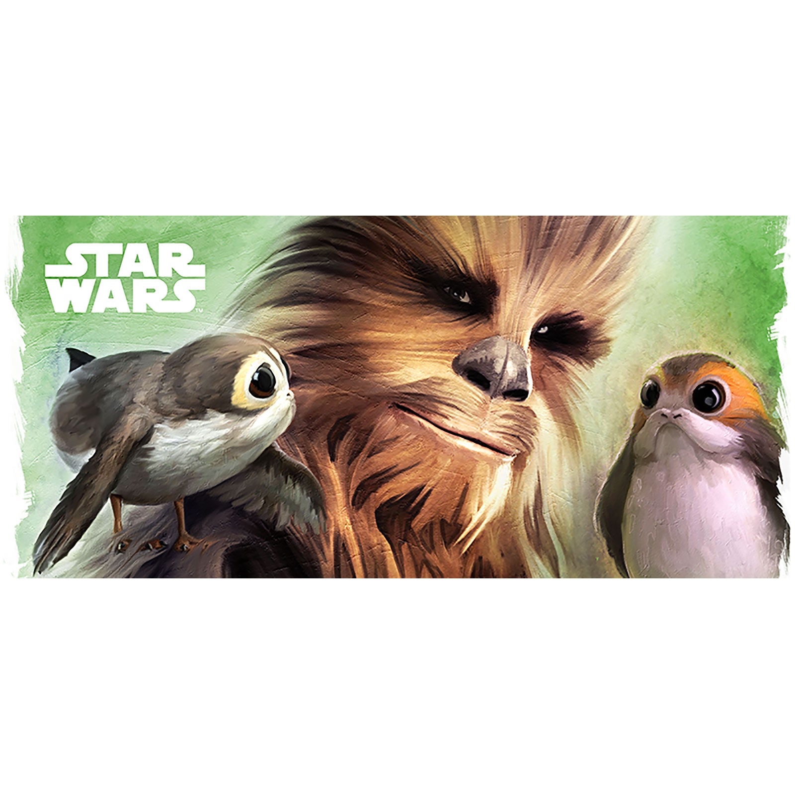 Produktbild Star Wars - Mugg med Porgs och Chewie