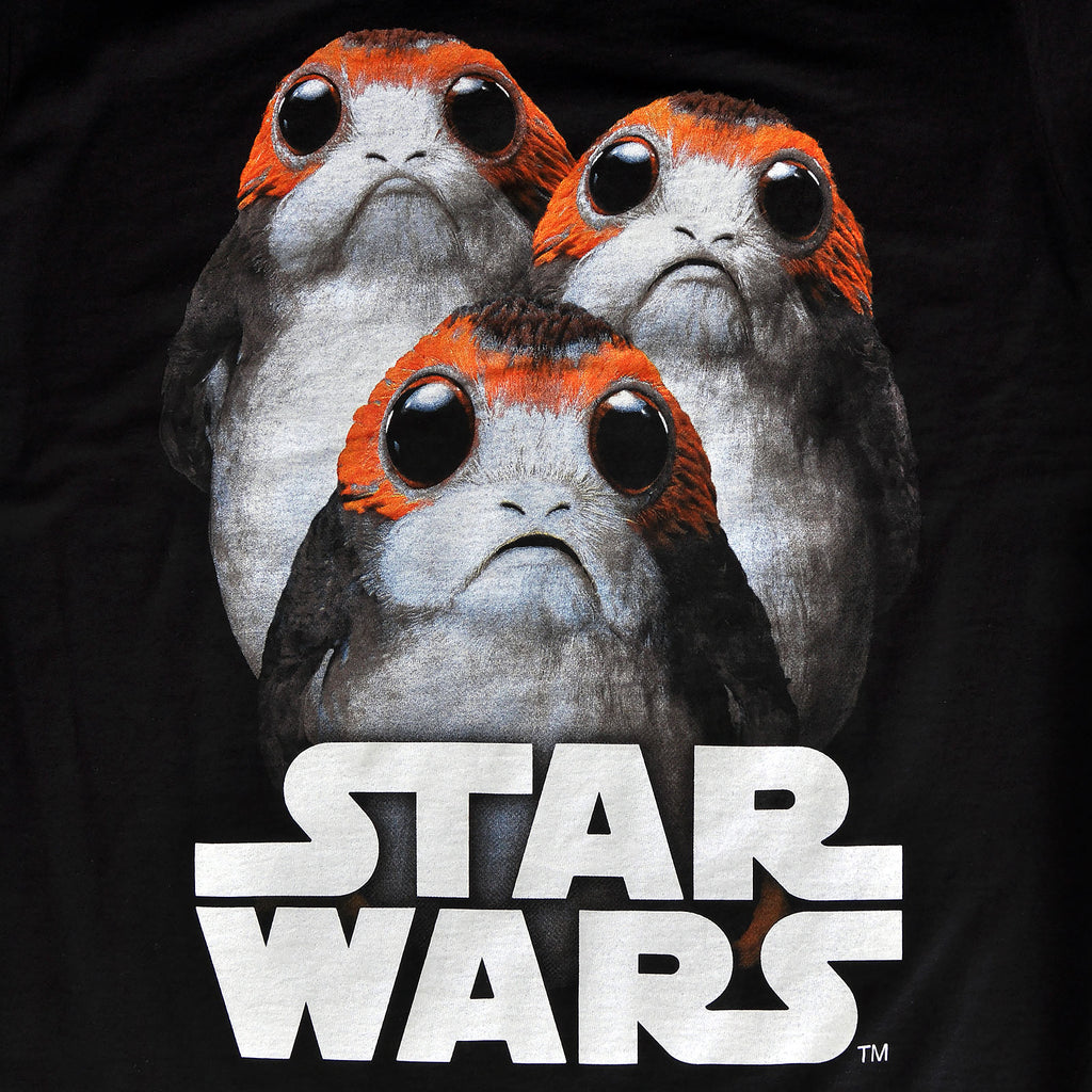 Produktbild Star Wars - Triple Porg T-shirt svart