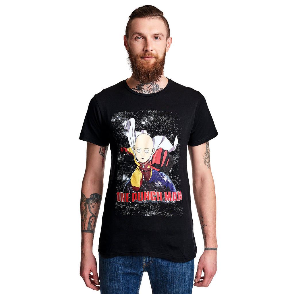 Produktbild One Punch Man - Fight T-shirt svart