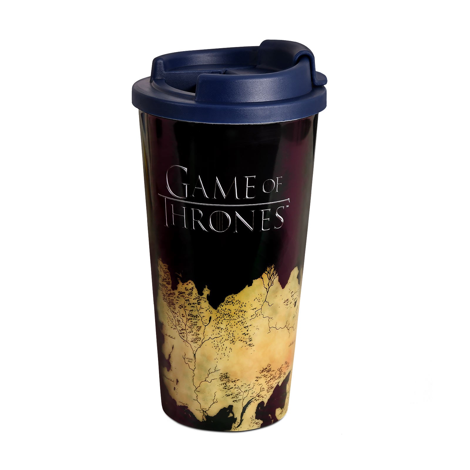 Produktbild Game of Thrones - Westeros och Essos To Go-mugg