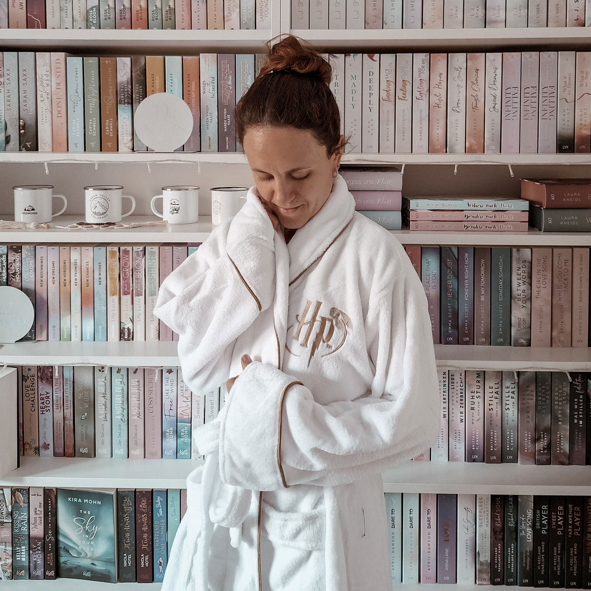 Produktbild Harry Potter - Gyllene Kvicken morgonrock dam vit
