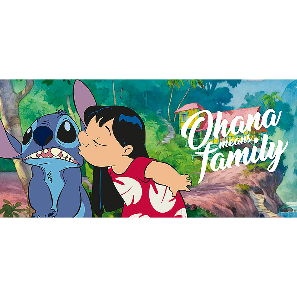 Produktbild Lilo & Stitch - Ohana betyder familj mugg