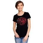 Produktbild Game of Thrones - House Targaryen Vapensköld T-shirt Dam