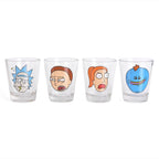 Produktbild Rick and Morty - Faces Shots glas-set