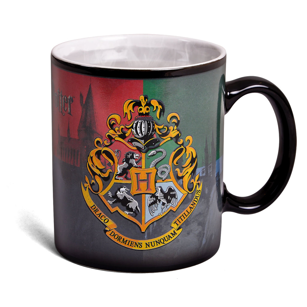 Produktbild Harry Potter - Hogwarts vapensköld termoeffektmugg