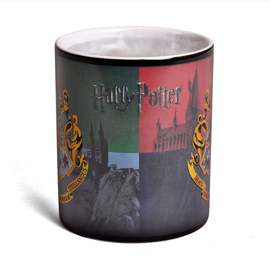 Produktbild Harry Potter - Hogwarts vapensköld termoeffektmugg