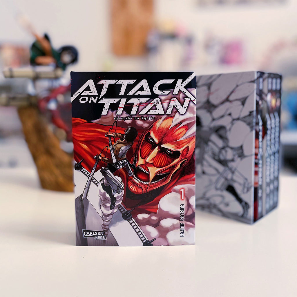 Produktbild Attack on Titan - Samlarbox volym 1-5