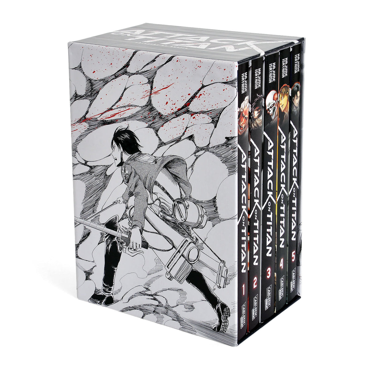 Produktbild Attack on Titan - Samlarbox volym 1-5