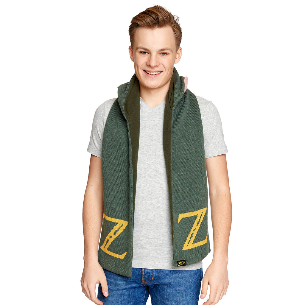 Produktbild Zelda - Link halsduk med huva och öron