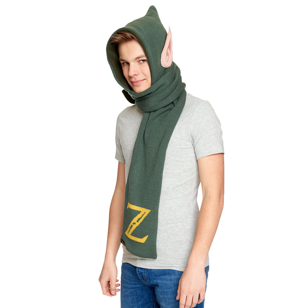 Produktbild Zelda - Link halsduk med huva och öron