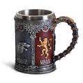 Produktbild Game of Thrones - Deluxe ölkrus med husens vapensköldar