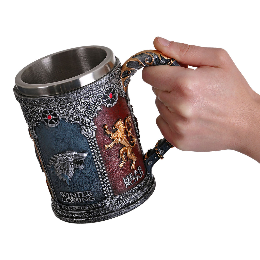 Produktbild Game of Thrones - Deluxe ölkrus med husens vapensköldar