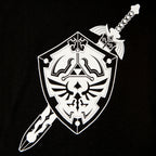 Produktbild Zelda - Svärd och sköld T-shirt dam svart