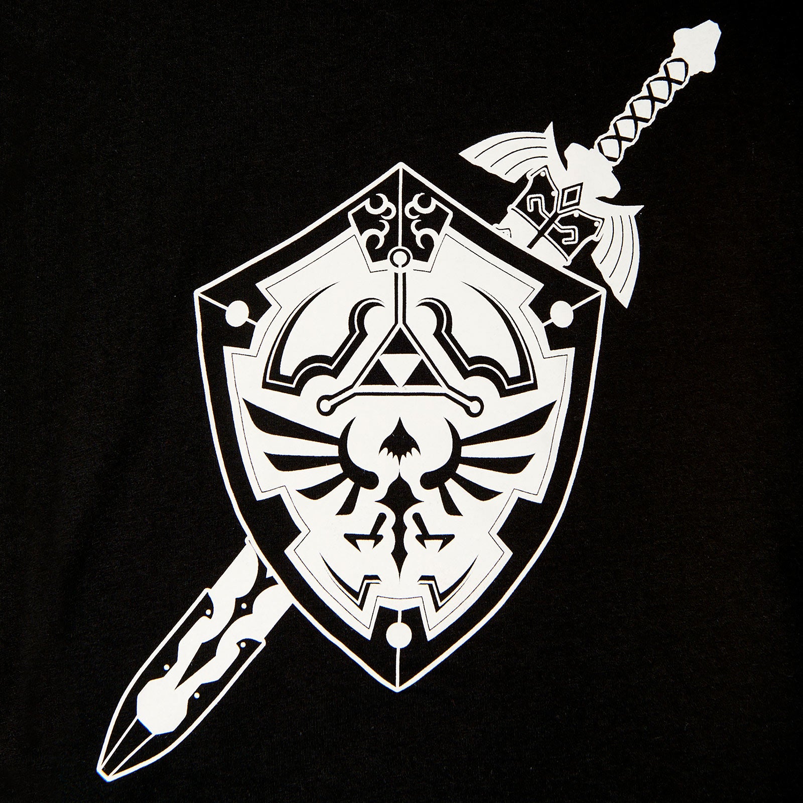 Produktbild Zelda - Svärd och sköld T-shirt dam svart