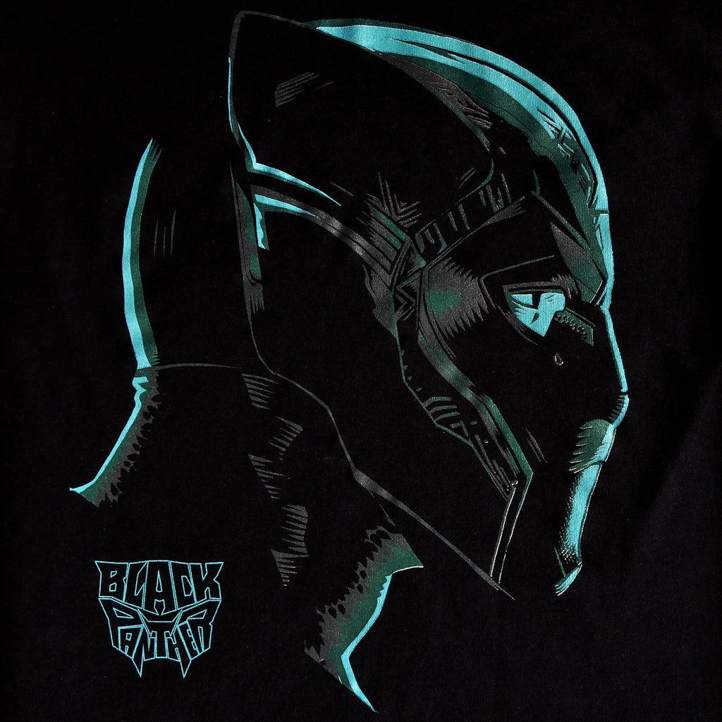 Produktbild Black Panther - Neon Face T-Shirt svart