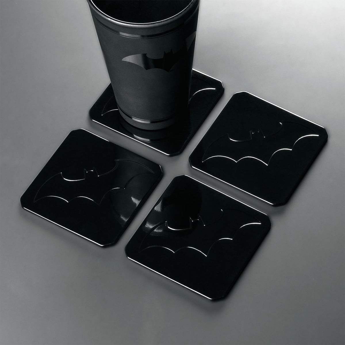 Produktbild Batman - 4-pack underlägg med logotyp