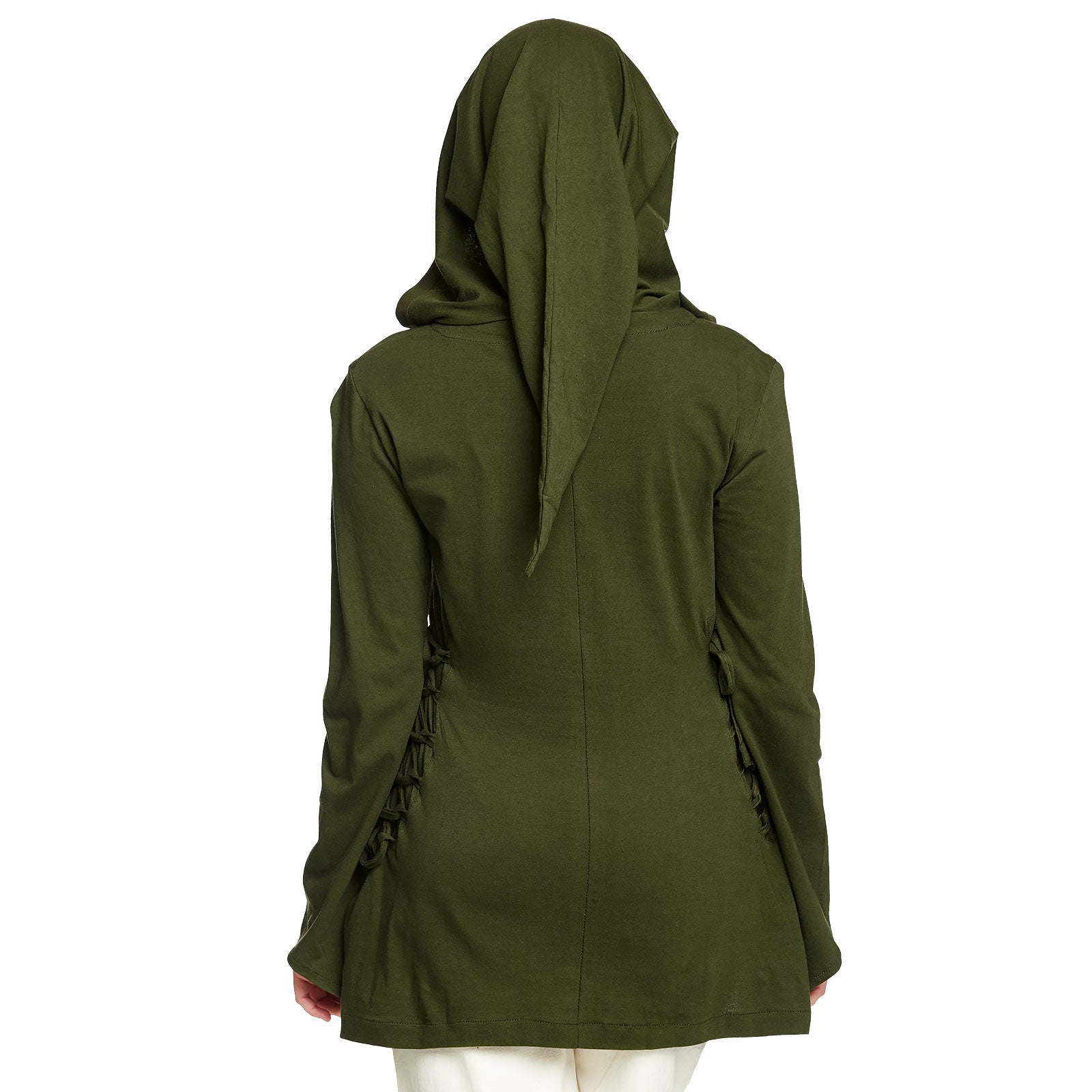 Product image Medieval Blouse Lea with Hood Green