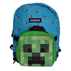 Produktbild Minecraft - Sword & Axe Ryggsäck med Creeper Mini Väska