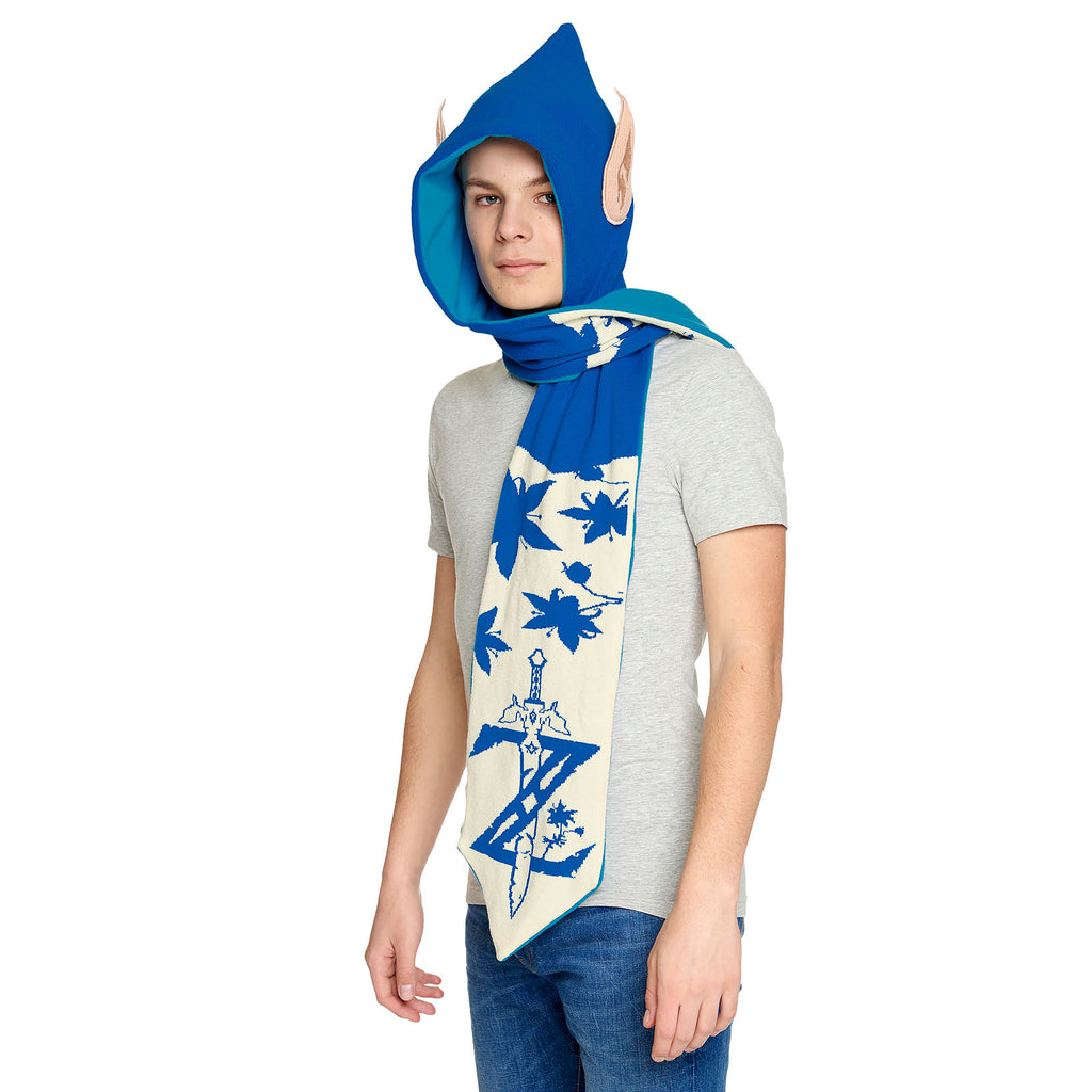 Produktbild Zelda - Breath of the Wild halsduk med huva och öron