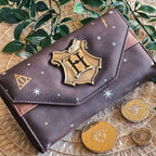 Produktbild Harry Potter - Hogwarts metallvapen plånbok