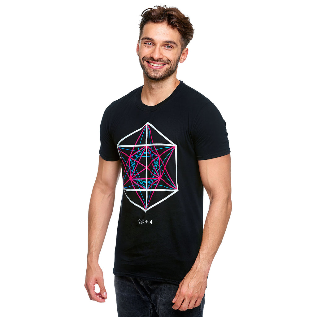 Produktbild Dungeons & Dragons - 2d10 + 4 Symbol T-shirt svart