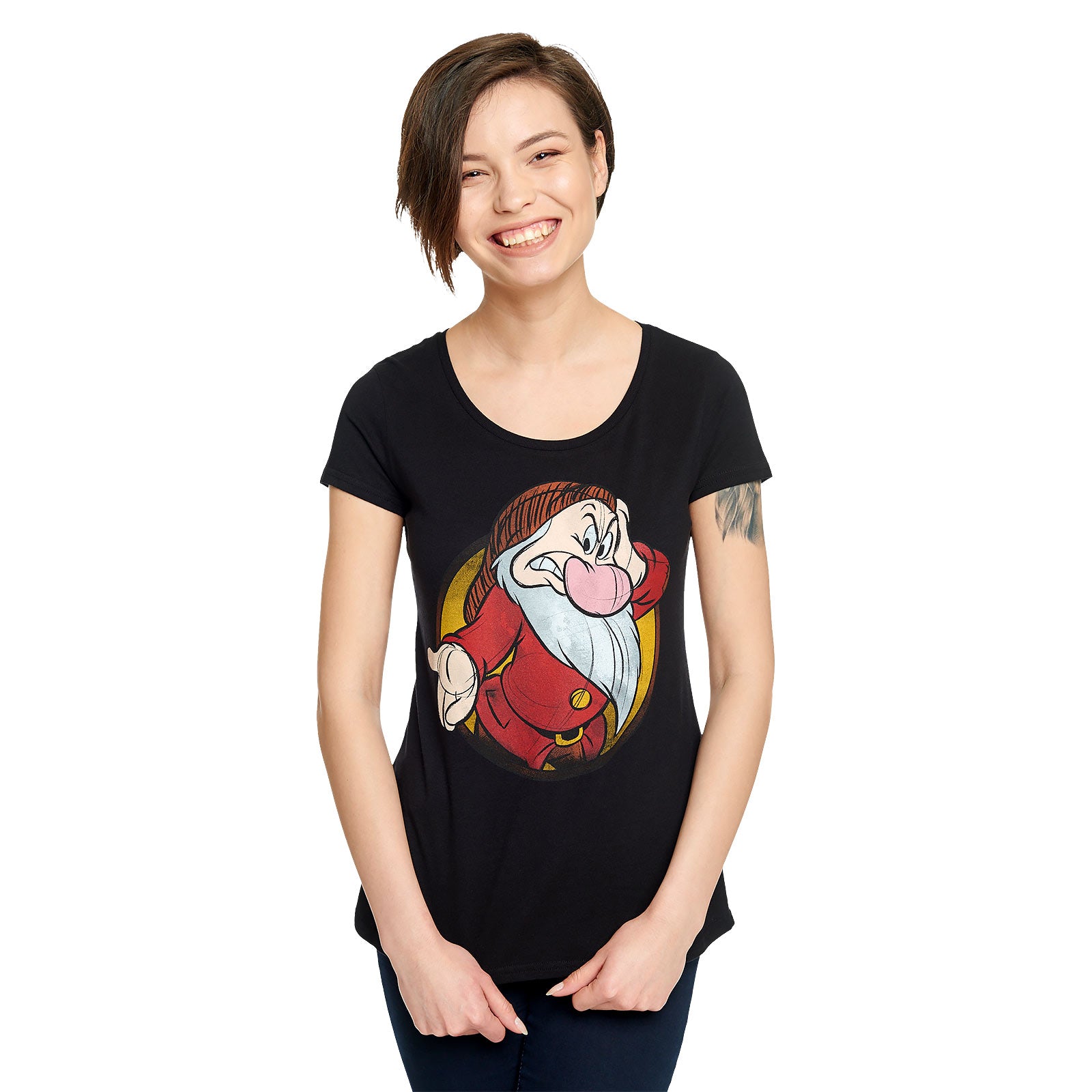 Produktbild Snövit - Brummbär T-shirt dam svart