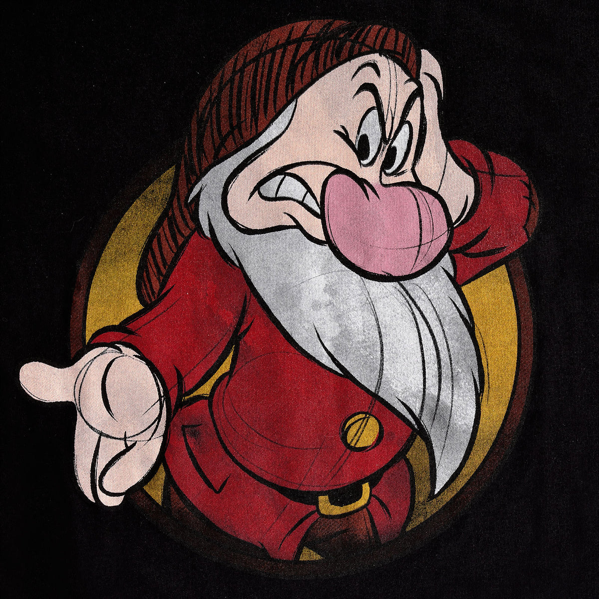 Produktbild Snövit - Brummbär T-shirt dam svart