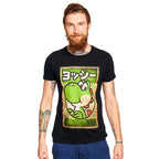 Produktbild Super Mario - Yoshi Propaganda Poster T-Shirt svart