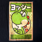 Produktbild Super Mario - Yoshi Propaganda Poster T-Shirt svart