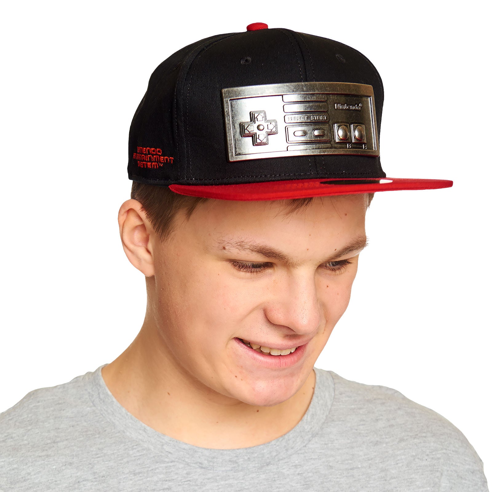 Produktbild Nintendo - NES Metallkontroller Snapback Keps