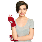 Produktbild Super Mario - Fingelösa logohandskar röda