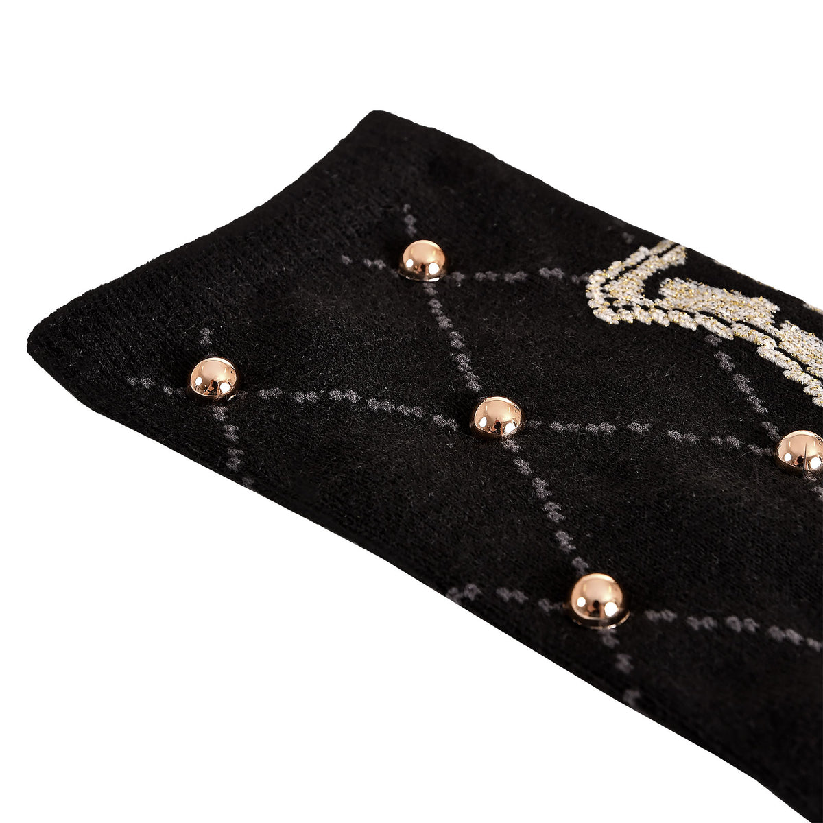 Product image Harry Potter - Hogwarts Logo Socks with Studs Black
