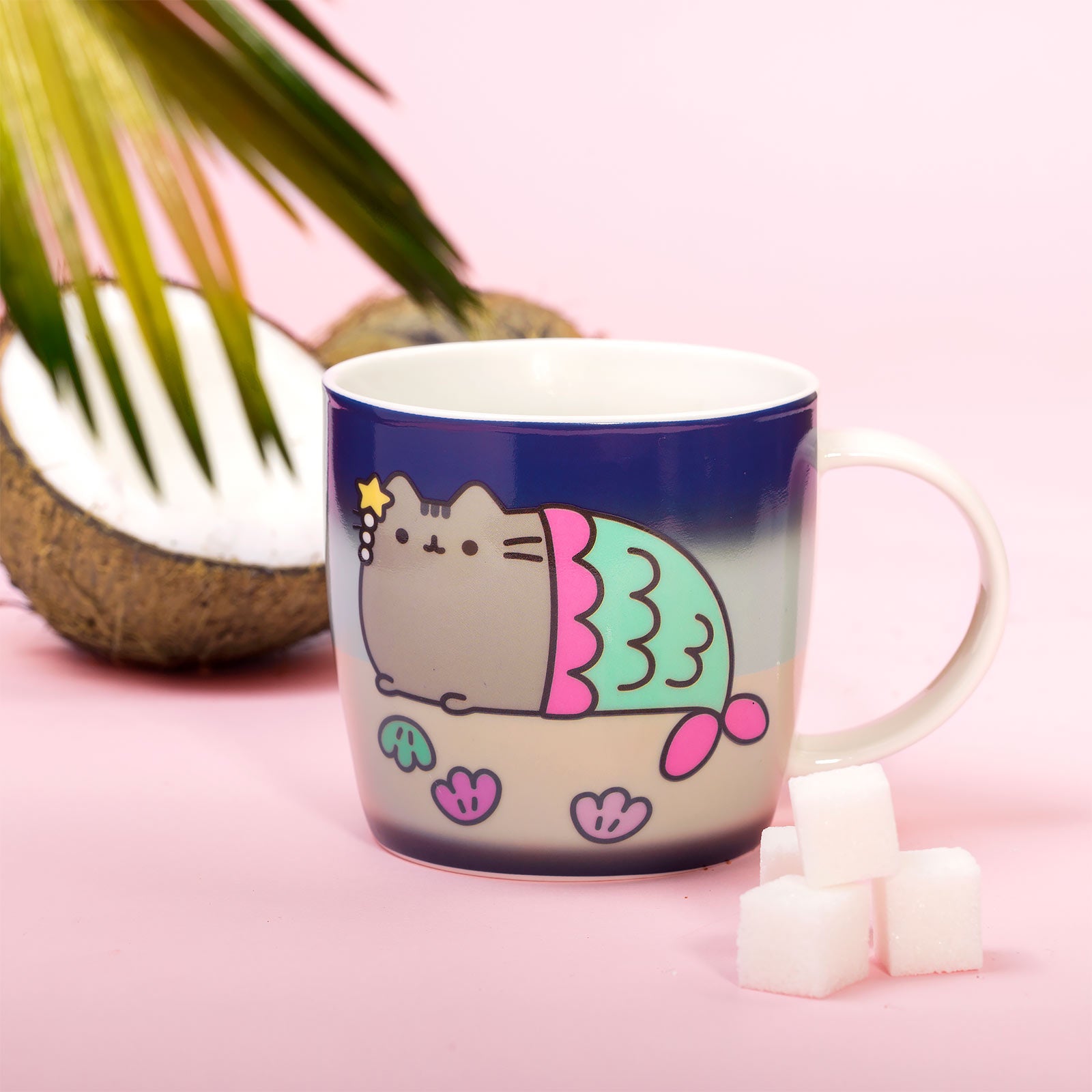 Produktbild Pusheen - Sjöjungfru Mugg med termoeffekt