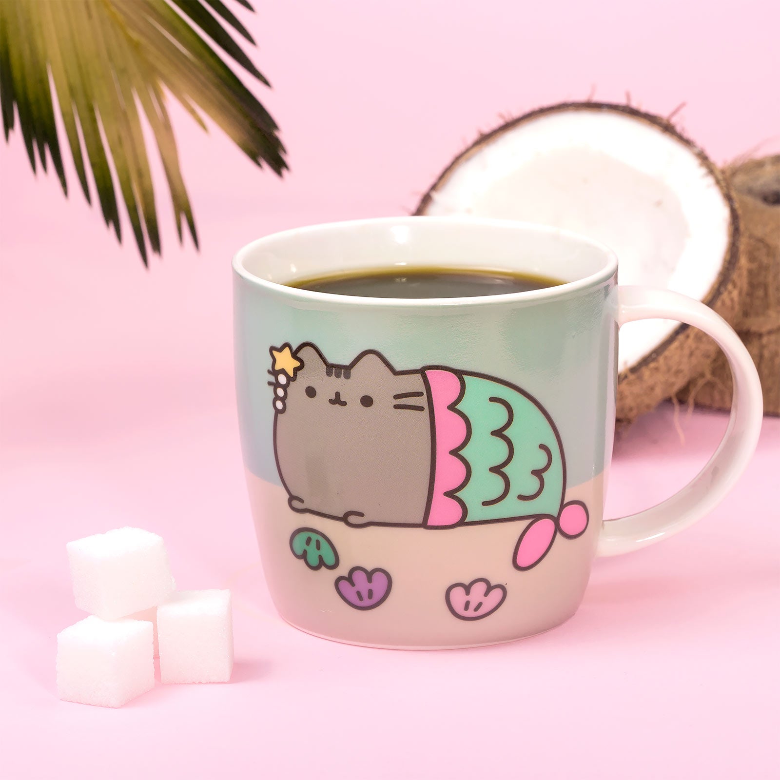 Produktbild Pusheen - Sjöjungfru Mugg med termoeffekt