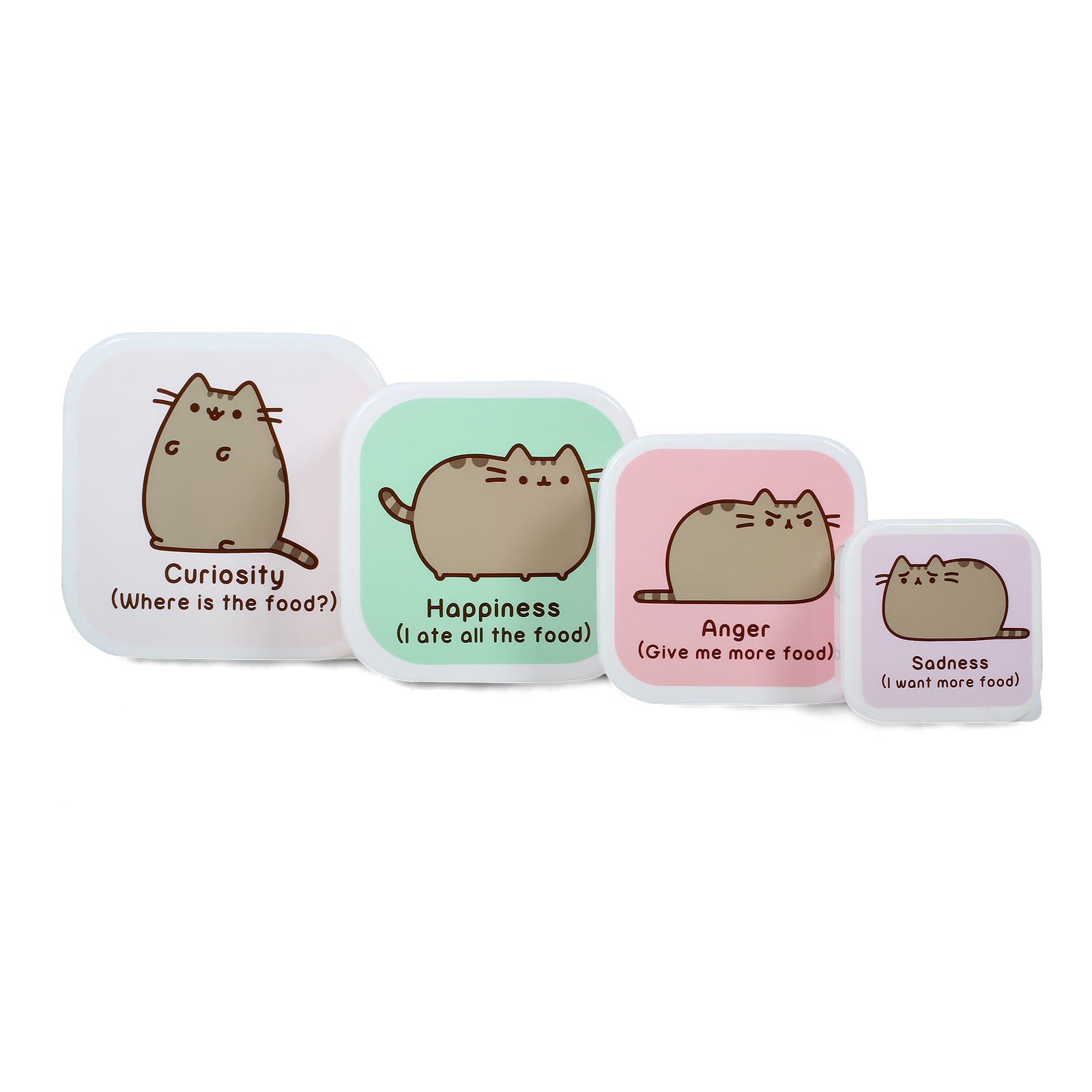 Produktbild Pusheen - 4-pack lunchlådor